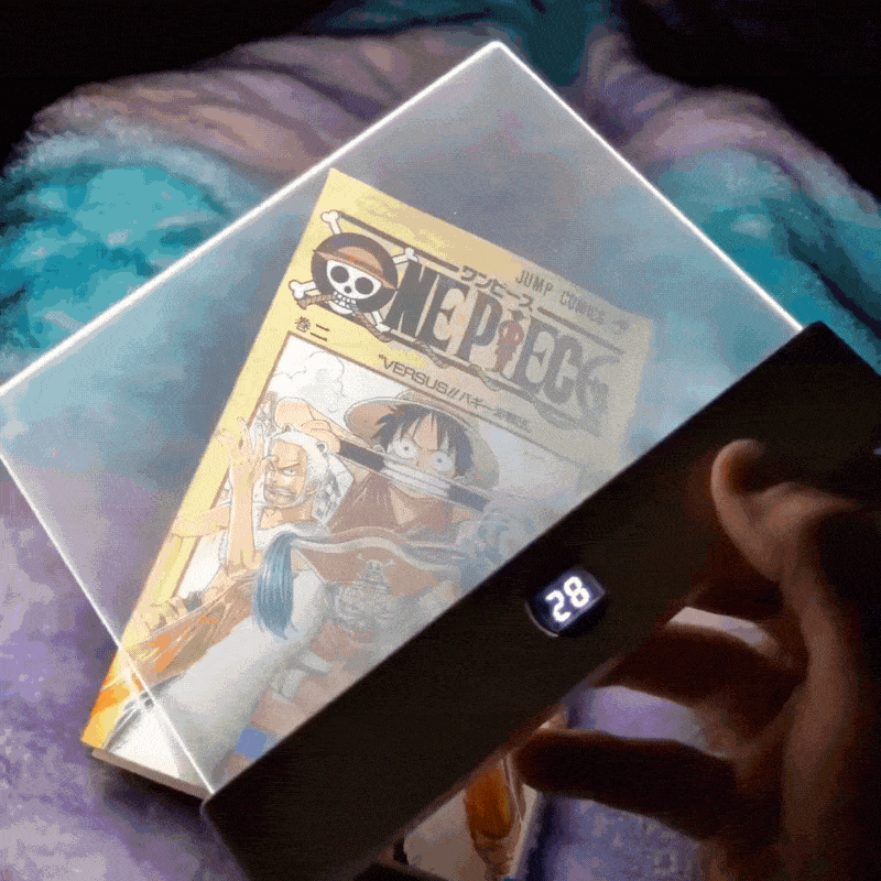 Lampe de lecture à panneau lumineux