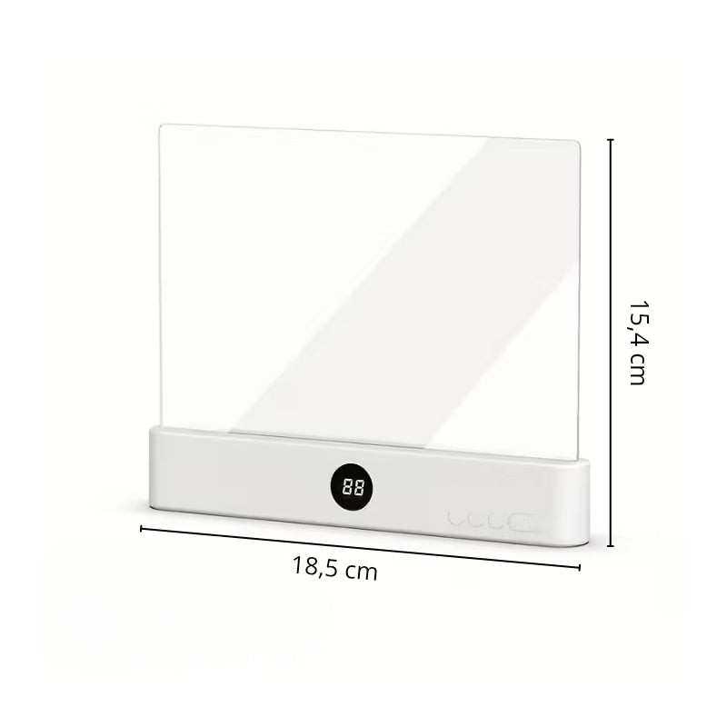 Lampe de lecture à panneau lumineux